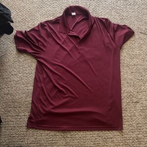 Women’s Maroon Polo Shirt